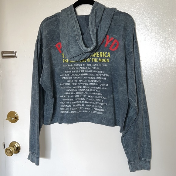 Pink Floyd cropped hoodie - Picture 5 of 5